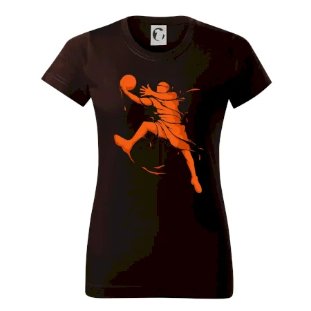 Basketball player splash