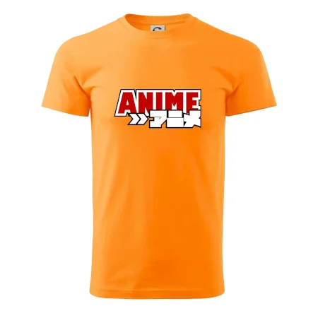 Anime nápis červený