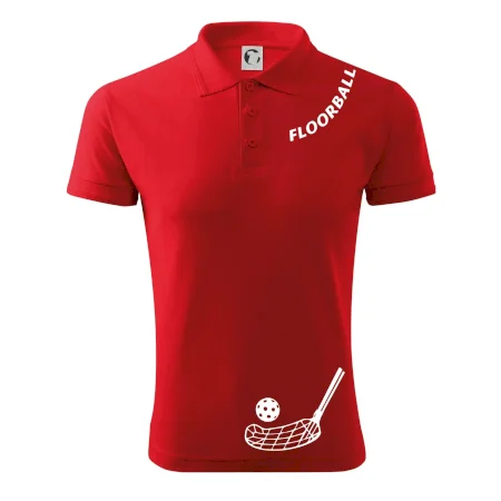 Floorball nápis šikmo