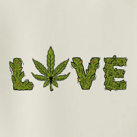 Konope nápis love