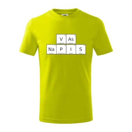 Vlastný nápis - periodická tabuľka