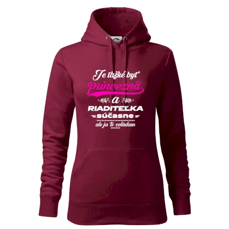 Je ťažké byť princezná riaditeľka