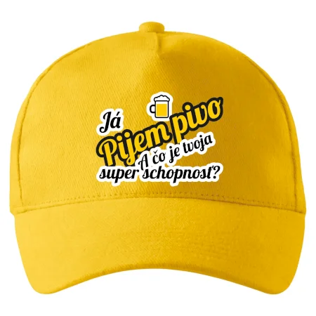 Pijem pivo - tvoja super schopnosť - šikmý
