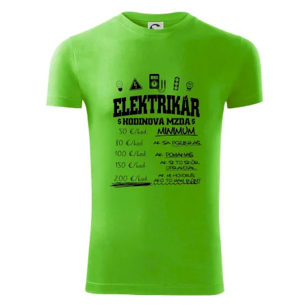 Hodinová mzda elektrikár