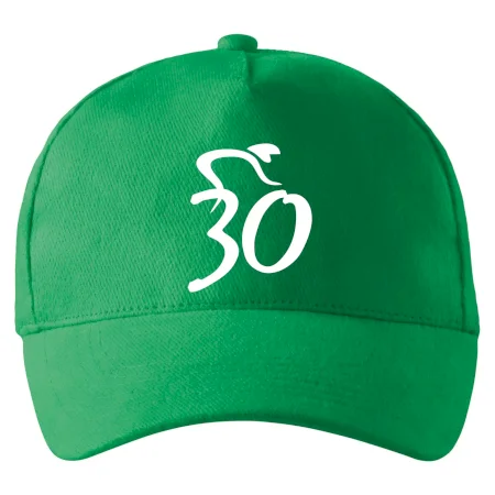Cyklista oslavuje tridsiatku (30)