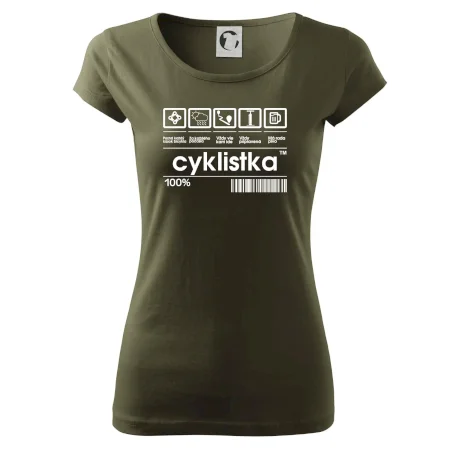 Čiarový kód - cyklistka