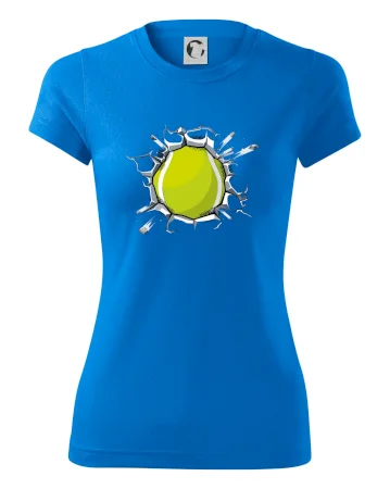 Tenisová loptička v triku