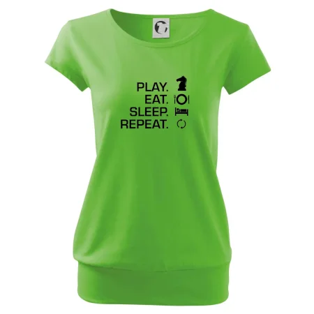 Eat sleep play - šach