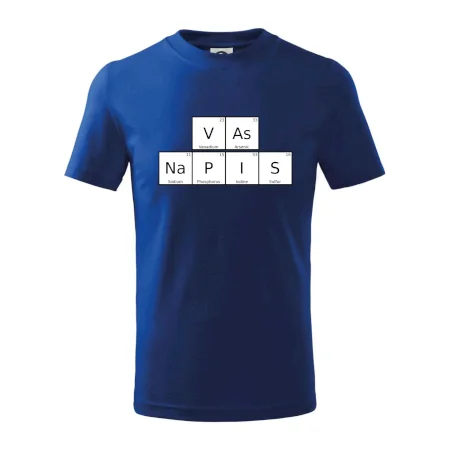 Vlastný nápis - periodická tabuľka