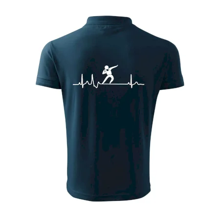 EKG vrh guľou