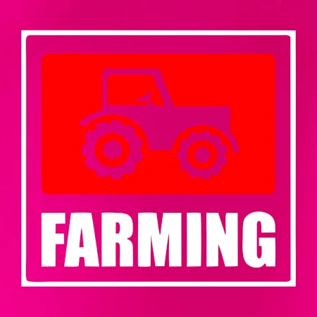 Farming traktor logo