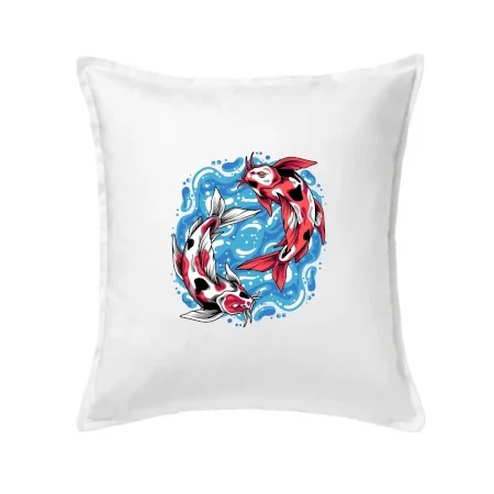 Yin & Yang Koi kapor - červený