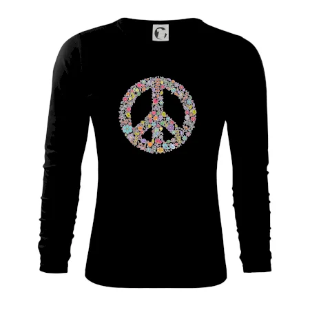 Peace symbol lístočky