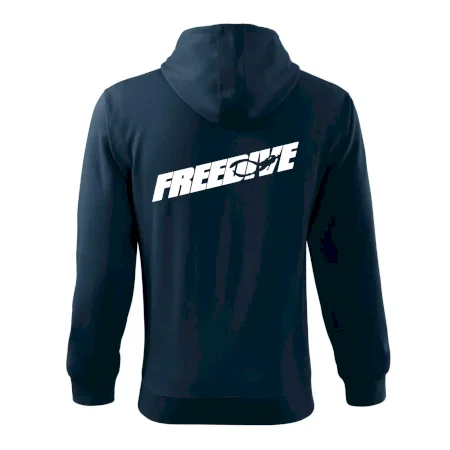 Freedive - nápis s potápačom