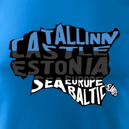 Mapy - názvy miest - Estónsko