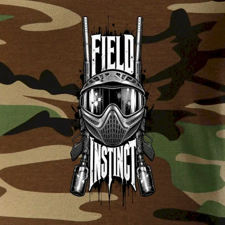 Čiernobiela maska – Field Instinct paintball