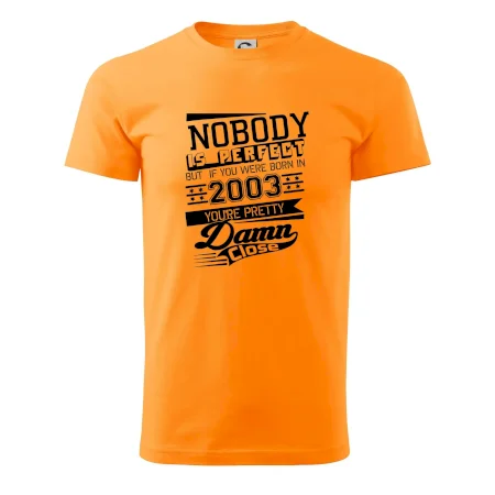 Nobody is perfect - 2003