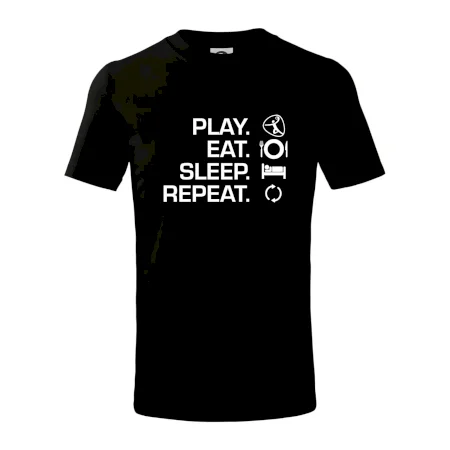 Play Eat Sleep Repeat hádzaná