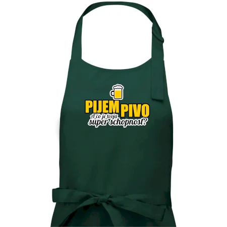 Pijem pivo - tvoja super schopnosť - rovný