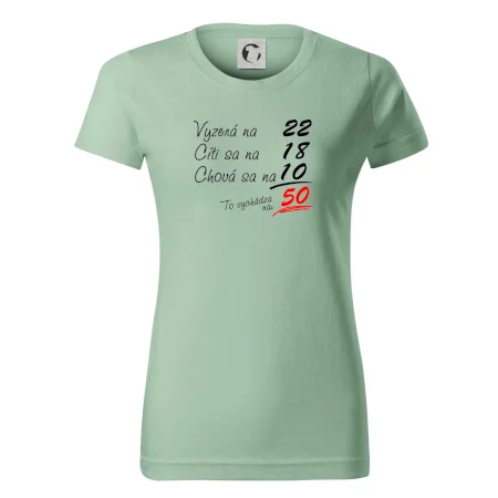 Vyzerá, cíti sa, chová sa - 50 rokov