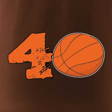 Basketball okrúhle narodeniny 40
