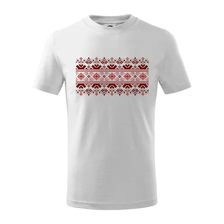 Ukrajinský vzor - červený