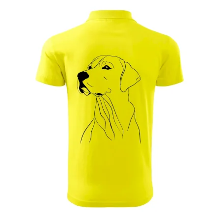 Labrador čierna kresba