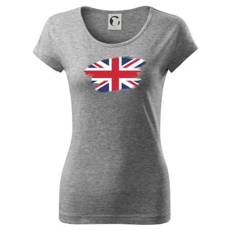 Britská vlajka roztrhaná