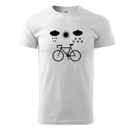 Cyklista za každého počasia