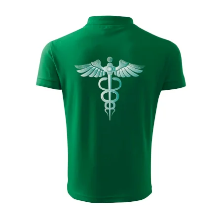 Hrdinovia zdravotníctva - logo (Pecka design)