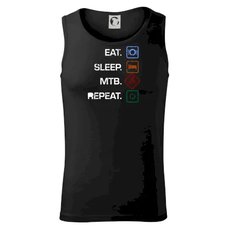 Eat sleep MTB repeat