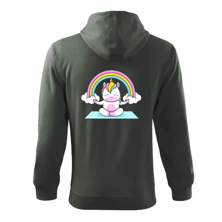 Yoga jednorožec - dúha