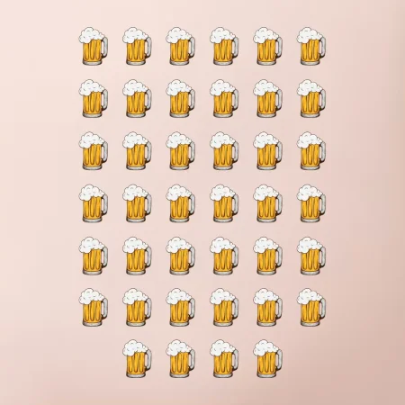 Narodeniny - 40x pivo