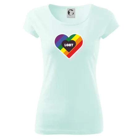 LGBT srdce dúhové