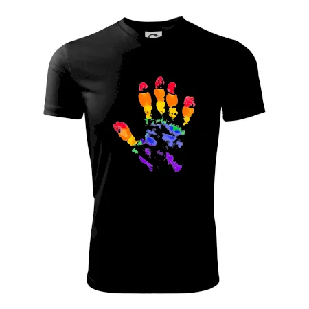 LGBT hand print