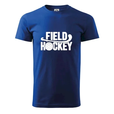 Field hockey loptička a nápis