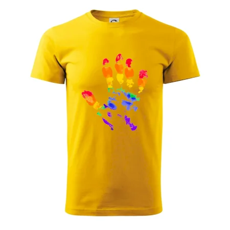 LGBT hand print