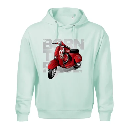 Scooter born to ride red
