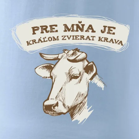 Pre mňa je kráľom zvierat krava