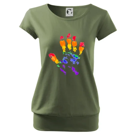 LGBT hand print