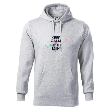 Zelenočervený graf Keep Calm and Buy the Dip