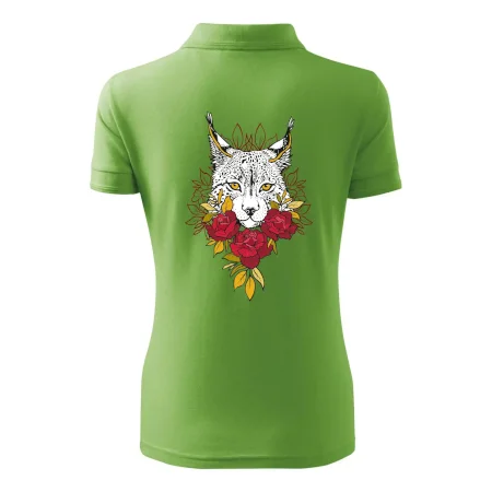 Rys s červenými ružami (Pecka design)