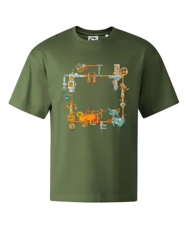 Steampunk farebná zostava