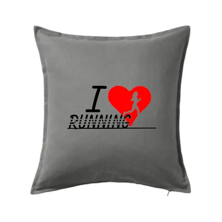 I love running dievča