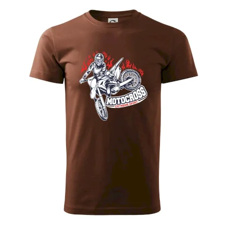Motocross extreme sport fire
