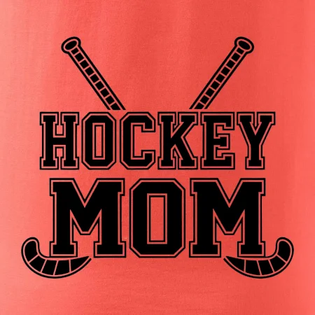 Hockey Mom – prekrížené hokejky, pozemný hokej