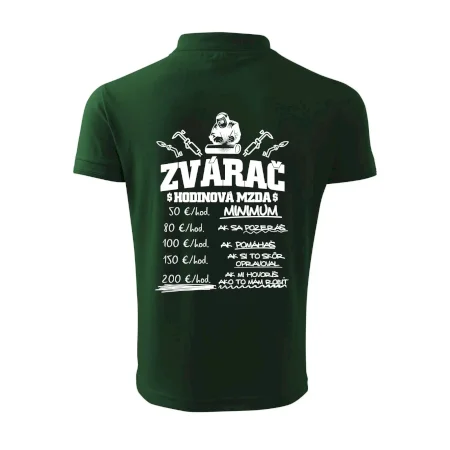 Hodinová mzda zvárač