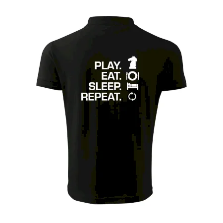 Eat sleep play - šach