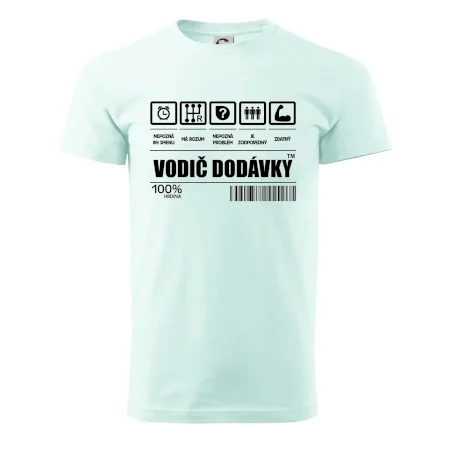 Čiarový kód - Vodič dodávky