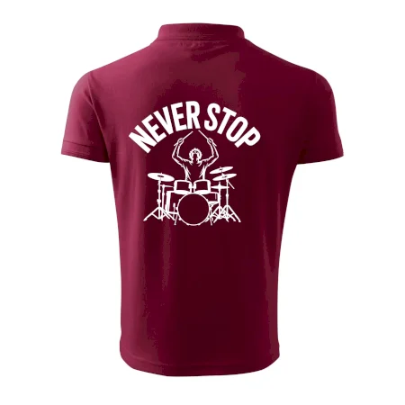 Never Stop a drummer